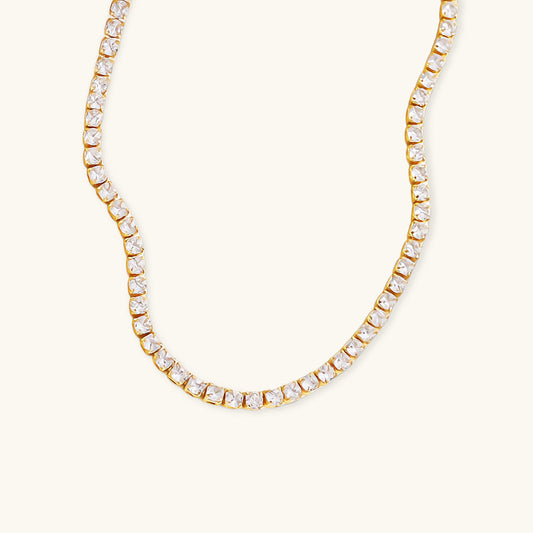 Isolde Diamant Tennishalskette