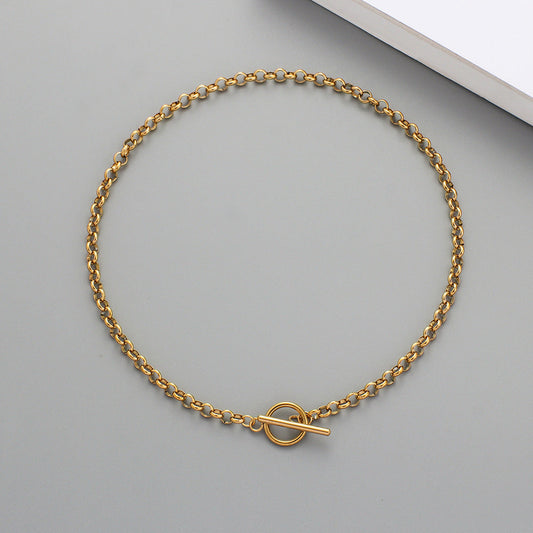 Einheit Kette Halskette | Gold