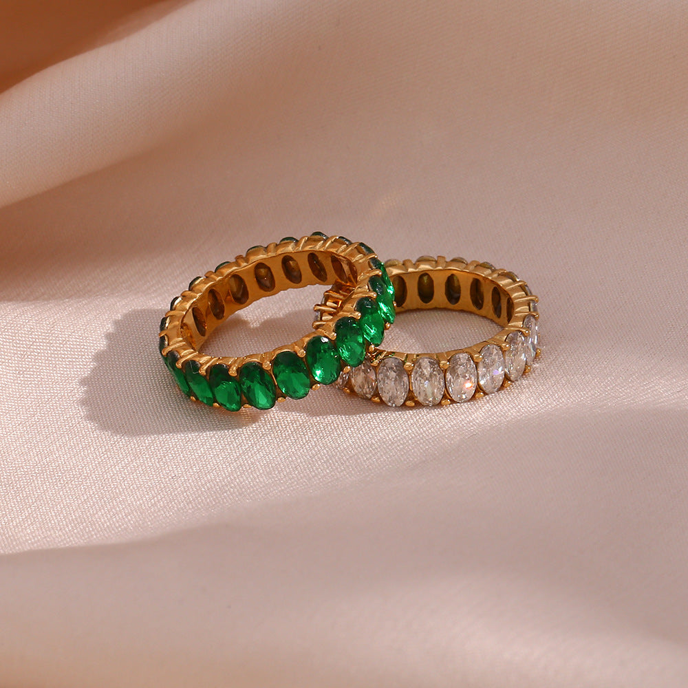 Antoinette Diamant Imitat Goldring