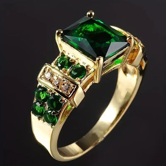 Exquisit Smaragdring | Gold