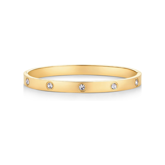 Halo Punkt Armband | Gold